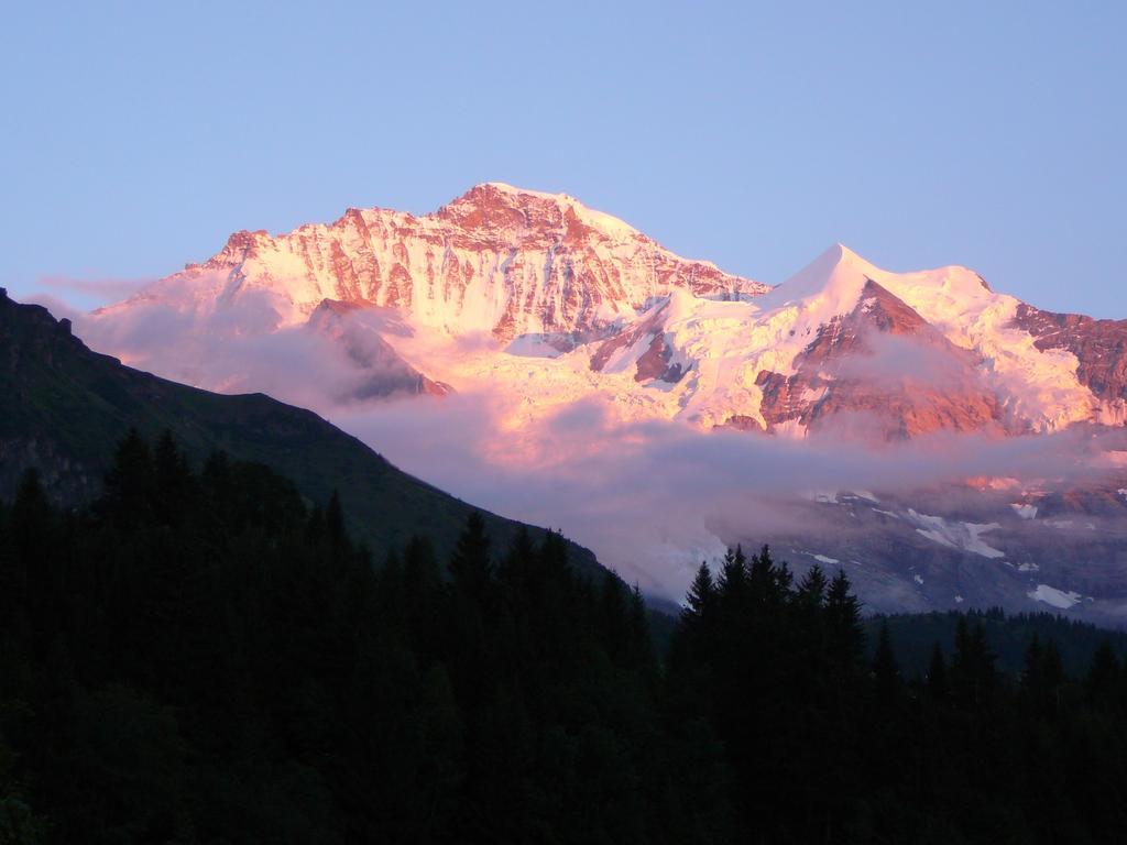 Chalet Acheregg Wengen Ruang foto