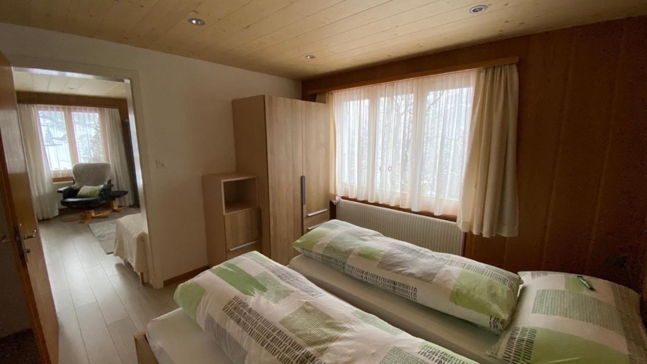 Chalet Acheregg Wengen Bagian luar foto